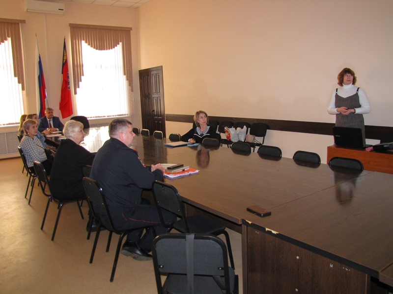 В Администрации города Рубцовска состоялось заседание Межведомственной комиссии по профилактике и борьбе со СПИДом